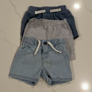 Stylish Toddler 3pc Shorts Set